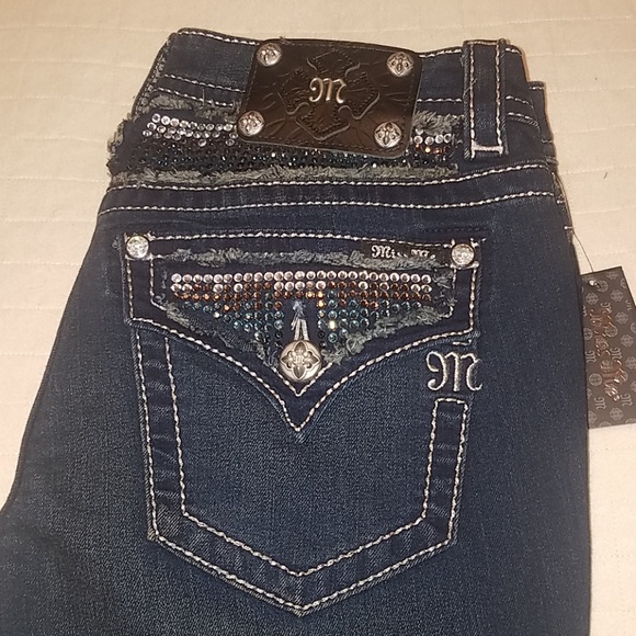 Miss Me Signature Rise Bootcut Jeans 